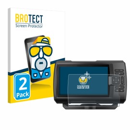 brotect Screen Protector Anti-Glare compatible with Garmin Striker Vivid 7cv (2 Pack) Screen Protector Matte, Anti-Fingerprint Protection Film