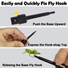 Riverruns 6pcs Fly Hook Hackle Pliers, Flies Lures or Hooks