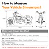 Indoor Motorcycle Cover, Soft Stretch Elastic Dustproof Protection Windproof Cover