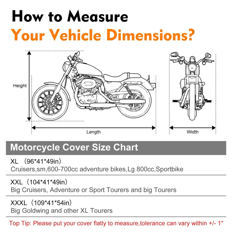 Indoor Motorcycle Cover, Soft Stretch Elastic Dustproof Protection Windproof Cover
