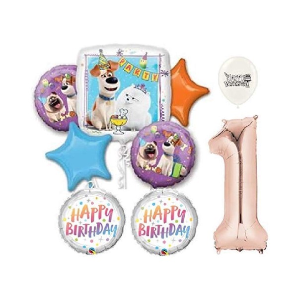Secret Life of Pets Bouquet of Balloons BTM (1st Birthday)