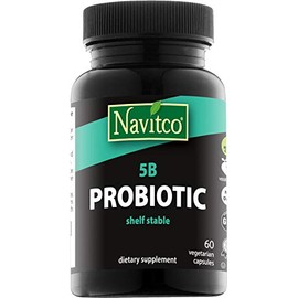 Navitco 5B 5 Billion Probiotic - 60 Vegetarian Capsules