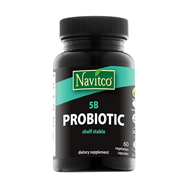 Navitco 5B 5 Billion Probiotic - 60 Vegetarian Capsules