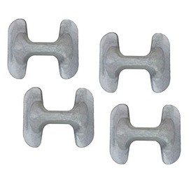 Mytee Products (4 Pack Sea Rail Shipping Container Stacking Cone - Forged Steel - Used Between Containers to Securely Stack Them Vertically