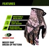 AWP Mossy Oak Camouflage Performance Utility Work Gloves for Women,