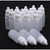 24 PCS 15ML/0.5OZ Plastic Empty Squeezable Dropper Bottles with Cap