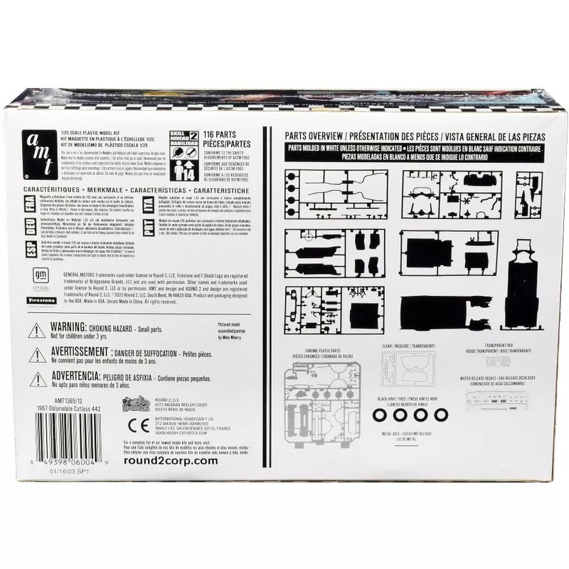 AMT 1967 Oldsmobile 442 1:25 Scale Model Kit