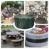 RICHIE Garden Furniture Covers Waterproof Garden Table Cover 130x71cm Outdoor
