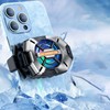 JOYYE Phone Cooler, Portable Lightweight Cooling Fan, LED Display Radiator,