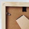 YUUPIILY 7x7 Picture Frame with Mat 4x4.Square Solid Wood Frames.