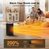 ZAFRO Space Heater, Ultra Quiet Portable Electric Heaters for Indoor