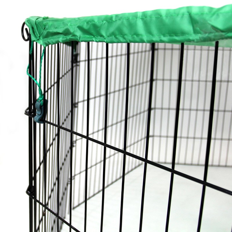 Easipet Pet Run Sunshield Cover, Polyester Protection for 8-Panel Metal