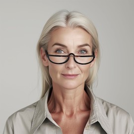 LONDON MOLE Eyewear | Brainy Reading Glasses | Half Moon Glasses | Cool Readers | Men's Women's Unisex | Full Rim Glasses | Spring Hinges | Matt Tortoiseshell | magnification +1.5