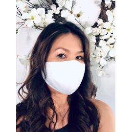 Hasaki 4-packs Antimicrobial Fluid Resistant Face Mask with Nano Silver-Copper Filter