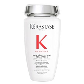 KÉRASTASE Premier Bain decalcificant Reparateur | Shampoo para Cabello Dañado | Elimina el Calcio, Fortalece y Repara el Cabello | Con Ácido cítrico y Glicina | 250ml