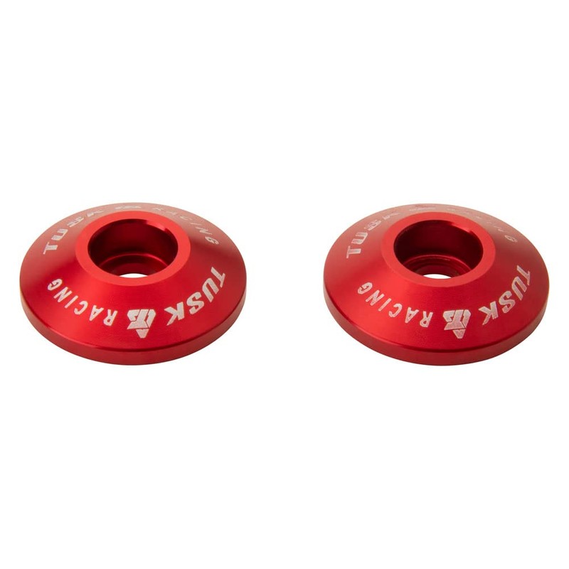Tusk Bar Ends (Red)