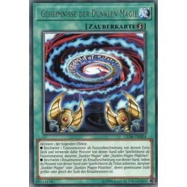 LED6-DE004 - Geheimnisse der Dunklen Magie - Rare - 1. Auflage - Deutsch - Legendary Duelist: Magical Hero - mit MZTCG Versandschutz Yugioh