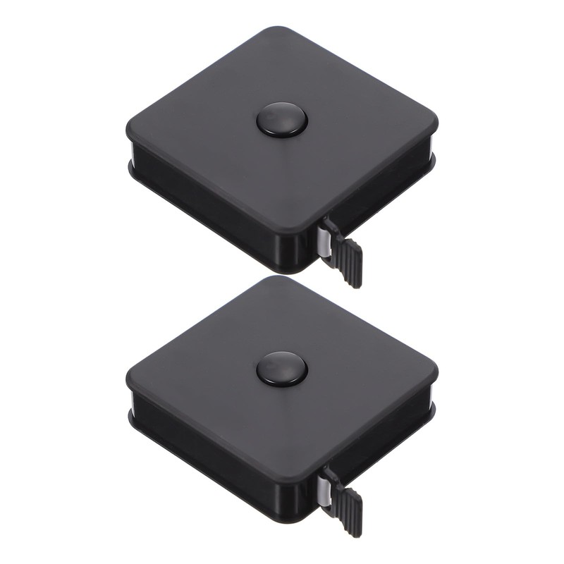MAGICLULU 2 Cintas Métricas Cuadradas Portátiles de 2 M, Mini
