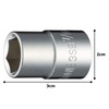 Tone Socket (6 Angle) 3SB-14 Insertion Angle 3/8 mm (9.5