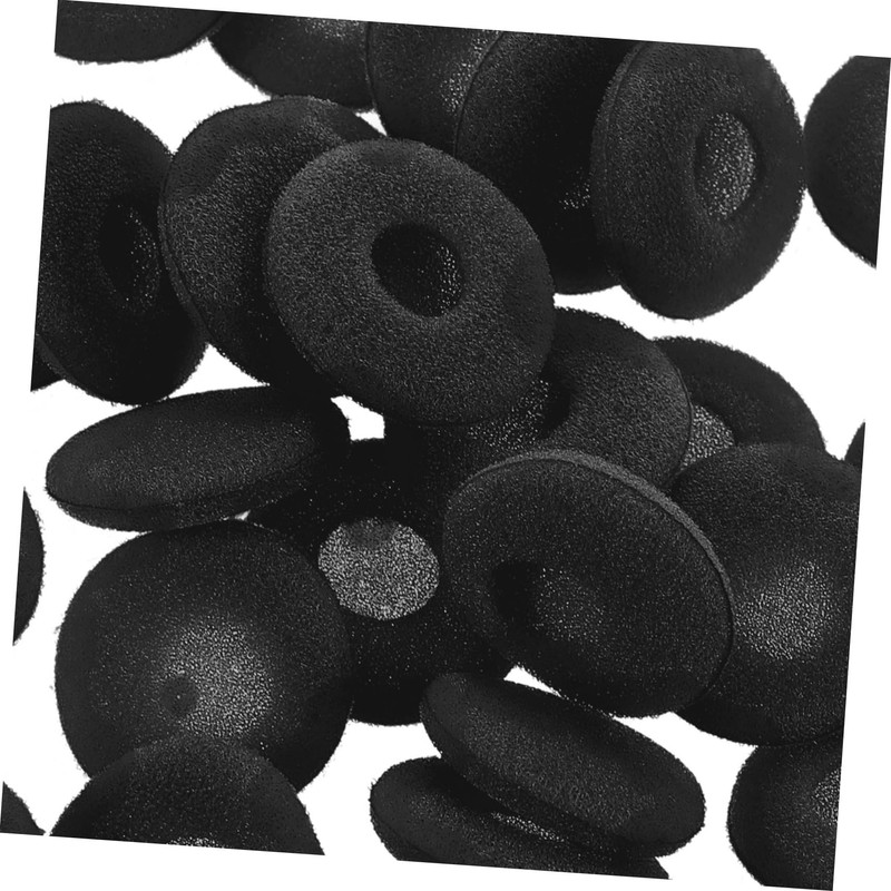 TEHAUX 50pcs Earphone Covers Fit Earbuds Cover Replacement Pads for