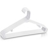 Utopia Home Plastic Hangers 50 Pack - Clothes Hanger with