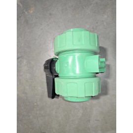 Aquatherm 1090063057 Green Pipe PPR Fitting 2″ Ball Valve, Polyvinyl Chloride