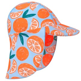 XFGIRLS Baby/Toddler Girls Swimwear Sun Hat UPF 50+ Sun Protection Cap