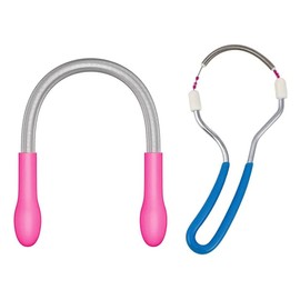 Face Epilator, Pack of 2 Hair Removal, Facial Hair Epilator, Manual Facial Hair Roller, Hair Removal, Spring Facial Hair Epilator Tools for Facial Hair Removal