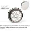 58mm Espresso Filter Basket, Bottom Holes Ø 0.2mm * 1800
