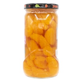 MW Polar Mandarin Oranges in Light Syrup, glass jar 20oz (Pack of 6)