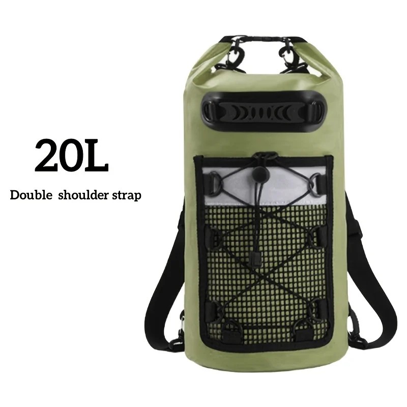 10L–20L Waterproof Dry Bag for Water Sports – Floating Roll-Top