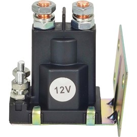 XYZIL 12V Starter Solenoid Relay 27153-G01 120-105112 Compatible with EZGO TXT Golf Cart 4 Cycle 1994-Up Gas Z349 120-106762 120-106762-6 120-912 120-912S1 120-907 120-105112-1 120-105112-2 120105112