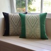 MOCOFO Pillow Cover 18x18'' Courtly Weave Vintage Pillow Cover Pillowcase