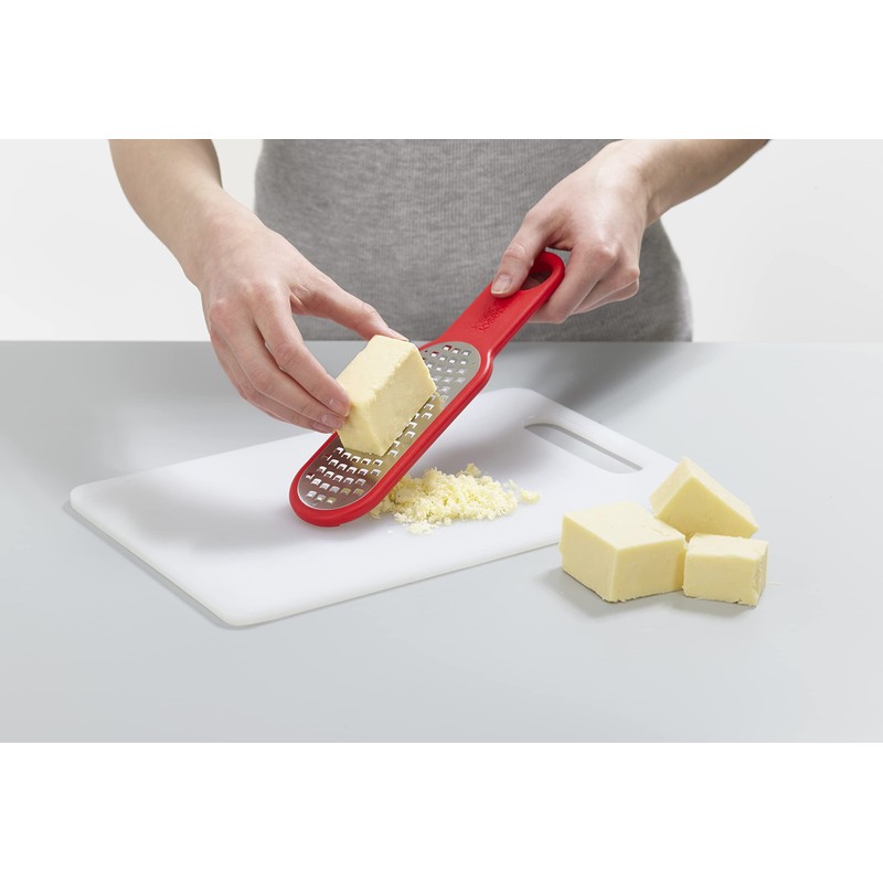 Joseph Joseph Duo 2-Piece Grater Set, Grey/Red