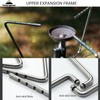 Campingmoon Smart Backpacking Stove Stand Adapter Connection Gas Fuel Canister