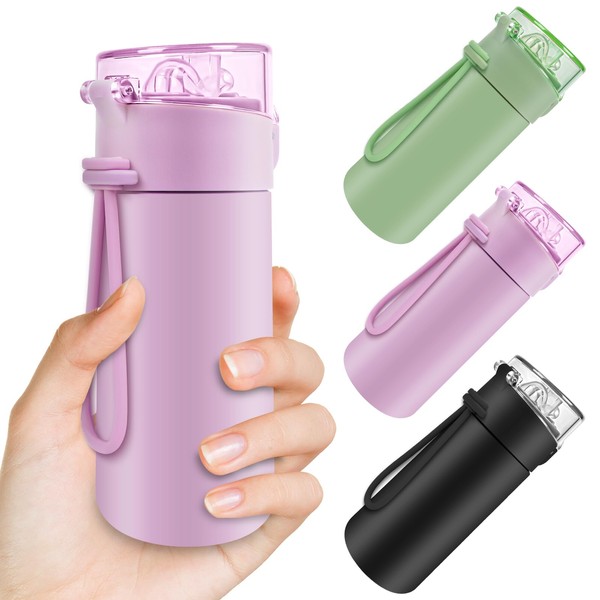 AMFUN 150ml Stainless Steel Insulated Water Bottles, Double Wall Vacuum