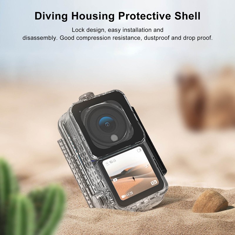 Waterproof Case Diving Shell 45m Housing for DJI Action 2