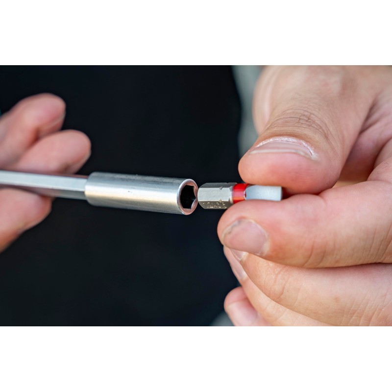 wolfcraft T-Hand Screwdriver With Bit Socket I 1235000 I For