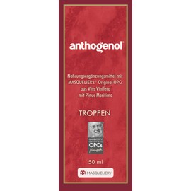 Masquelier's Original OPCs Anthogenol Drops 50 ml, Pack of 1 (1 x 50 g)