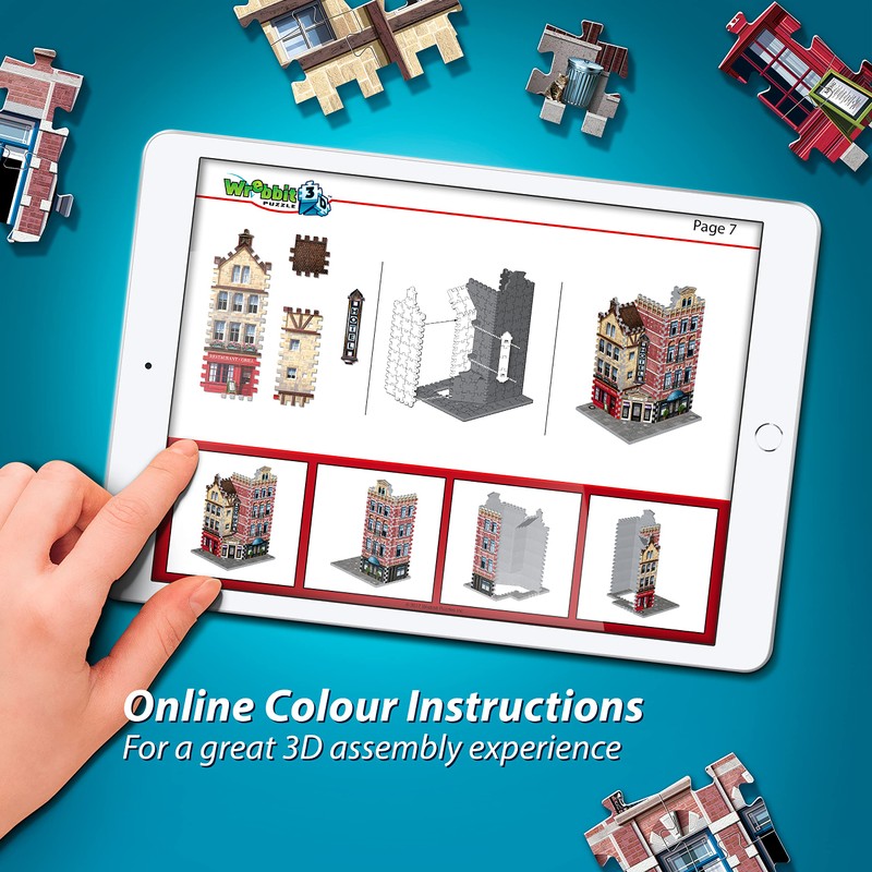 Wrebbit3D Hotel 3D Puzzle | Urbania Collection | 295 Jigsaw