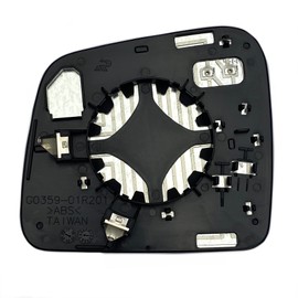 Spieg Passenger Side Mirror Glass Replacement for Dodge Durango, 2011-2022 Jeep Grand Cherokee 2011-2018 Heated with Backing Plate | Right Side View Mirror Glass Compatible with OE 68082636AB