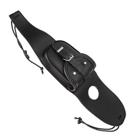 Motorcycle Leather Fuel Tank Bag, Waterproof Fuel Tank Chap Cover Bag Fuel Tank Cover Bag with Pocket for Short Trip for All Models Of Motorcycle