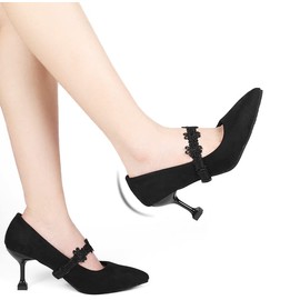 2 Pairs Black Shoe Straps Womens Elastic Detachable Buckle Shoe Ankle Straps Belt Band Anti Slip Shoe Ankle Straps High Heels Anti-loose Shoelace Accessories Shoe Laces for Holding Loose High Heel