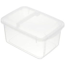 Pearl Metal H-5541 Rice Bin, 6.6 lbs (3 kg), For Refrigerators, Measuring Cup Included, Storage Container, Stocks, Made in Japan