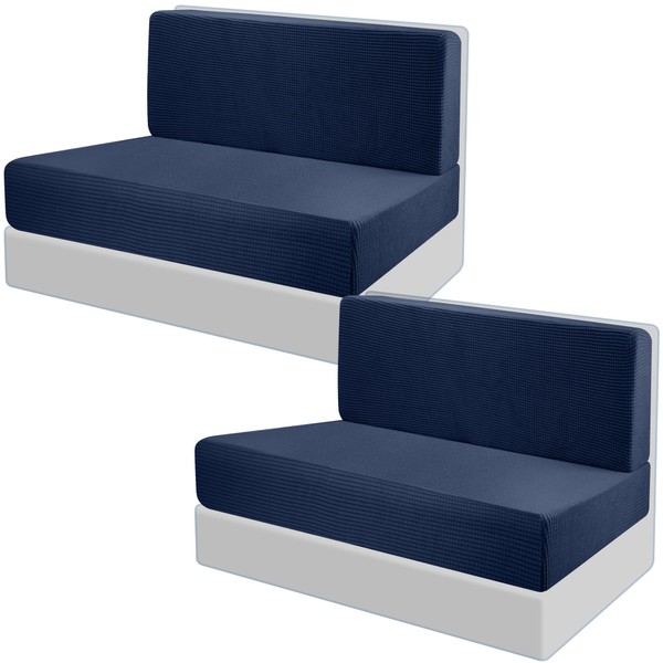 Tlswshsy RV Dinette Cushions Covers- RV Stretch Sofa Seat Slipcovers