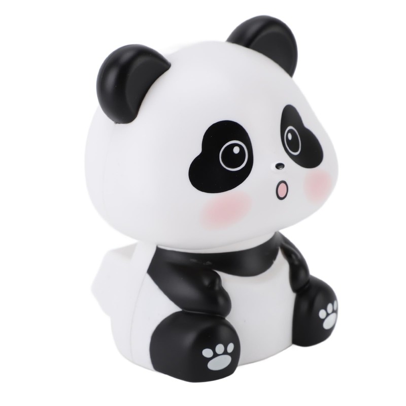 Pomya Nodding Panda Solar Panda Figurine Animal Sculpture Energy-Saving Environmental-Friendly
