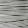 Hidem Marine Vinyl Upholstery Trim Bright White Sample 3" Boat