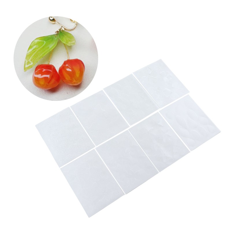 8pcs Heat Shrink Paper for Kids Double Sided High Transparency