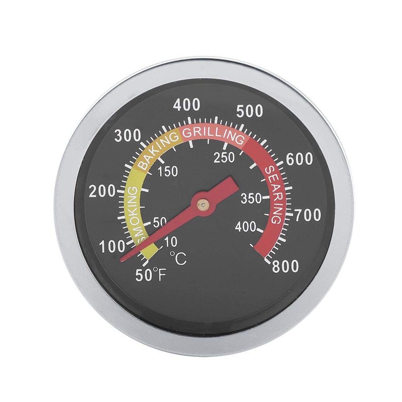 Weber Grill Thermometer Deckel Genesis,CHICIRIS Meat Thermometer - 50~800℉ Stainless