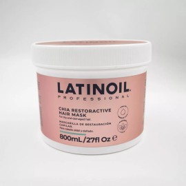 Latinoil Mascarilla Hidratación Con Aceite De Chía Latinoil 800 Ml